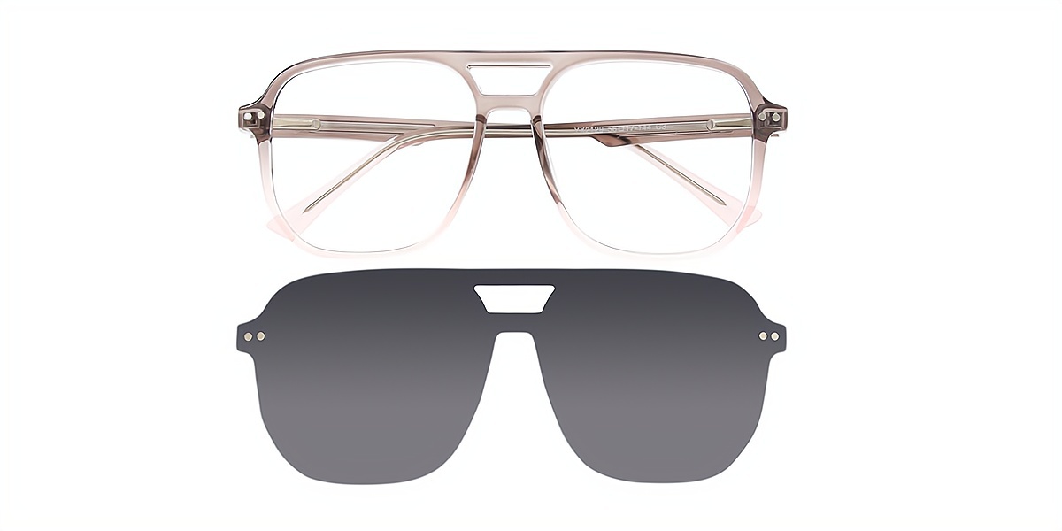 Mix Aviator Oversized TR90 Eyeglasses