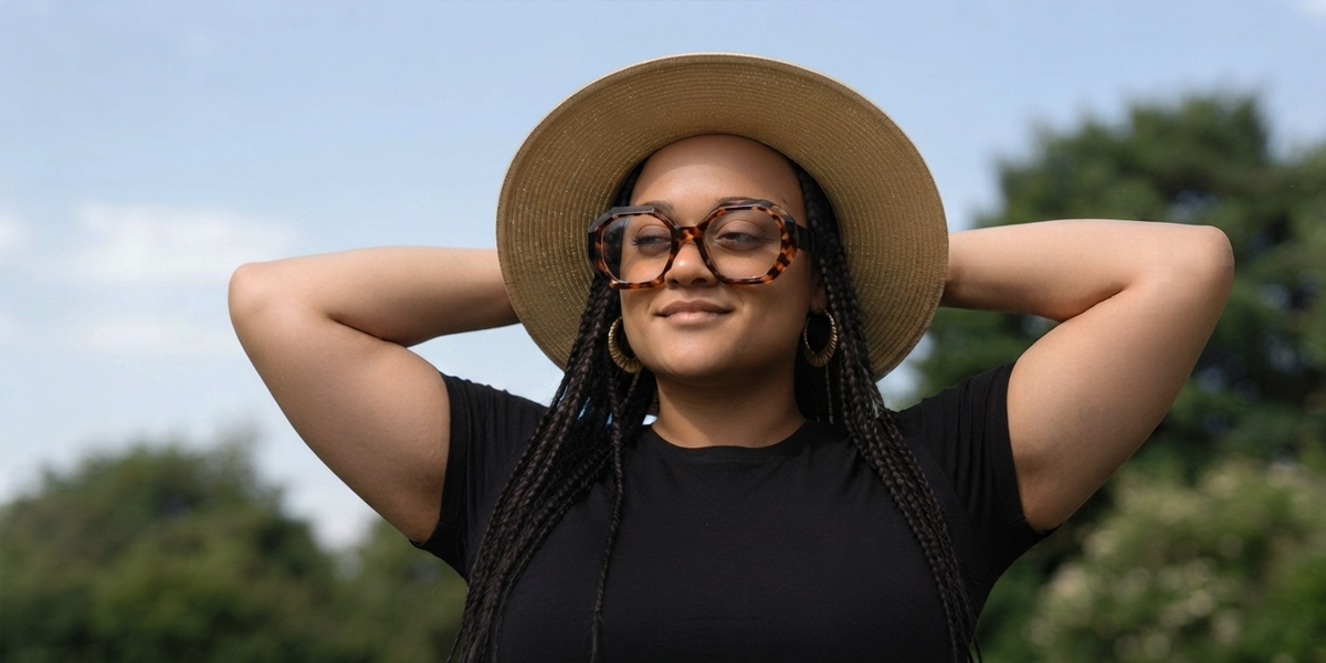 Tortoise Geometric Geek-Chic Plastic Eyeglasses