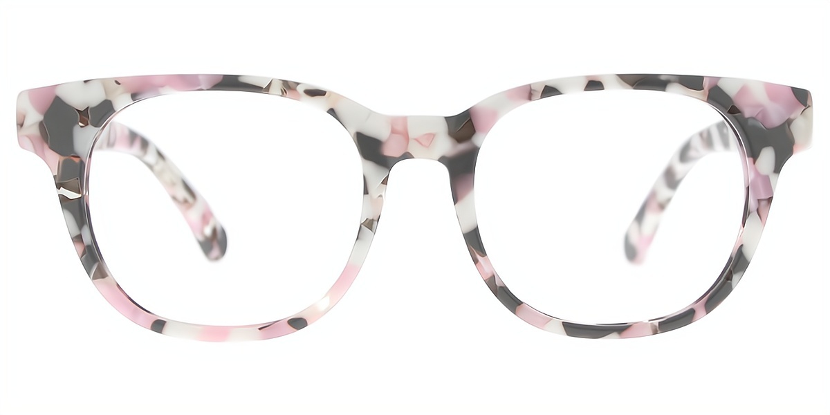 Floral Cat Eye Fancy Metal Eyeglasses
