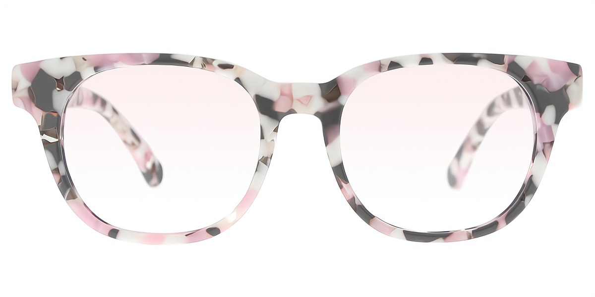 Floral Cat Eye Fancy Metal Eyeglasses