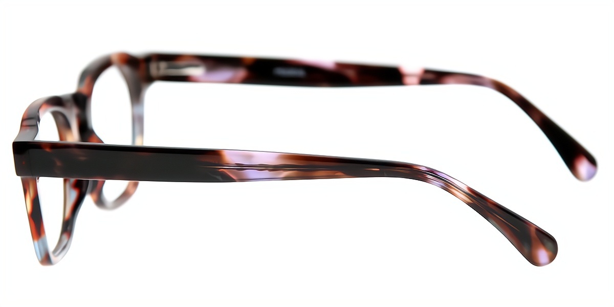 Mix Horn Keyhole Bridge Acetate Eyeglasses
