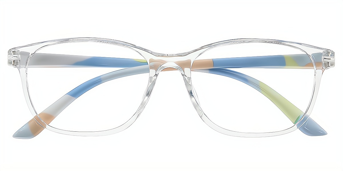 Clear Horn Simple TR90 Eyeglasses