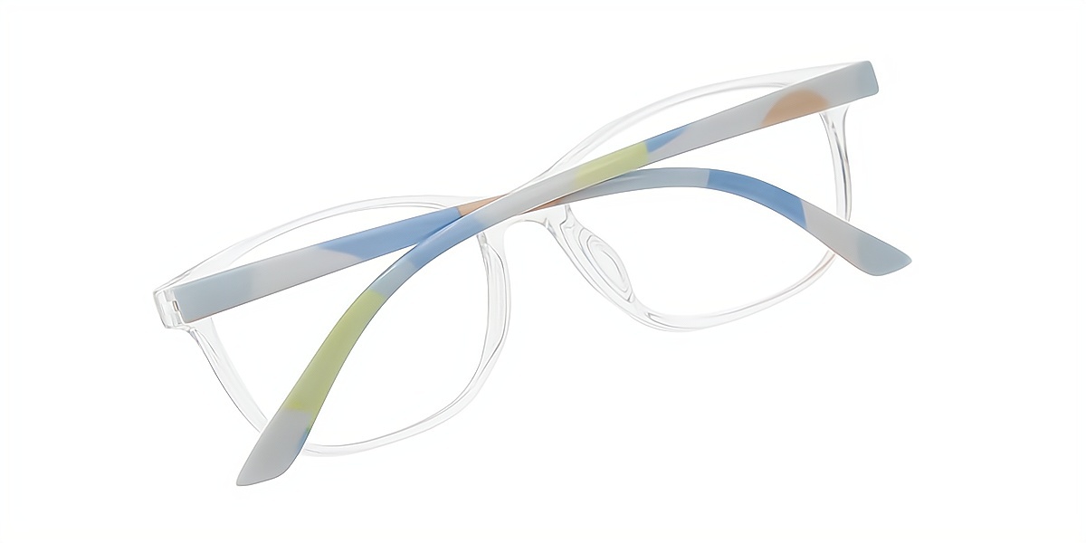 Clear Horn Simple TR90 Eyeglasses