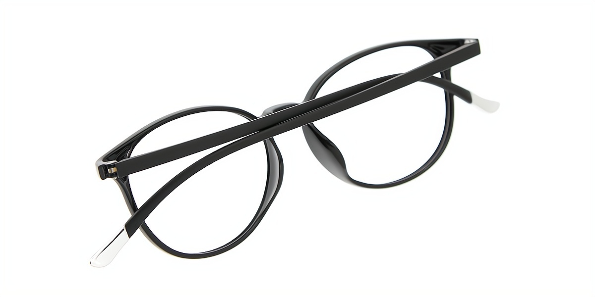 Black Oval TR90 Eyeglasses