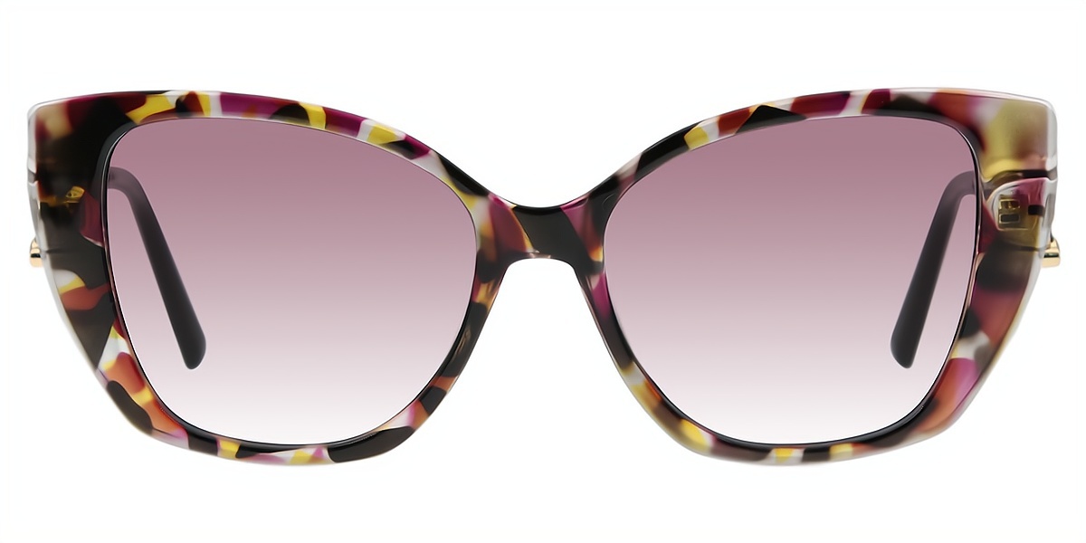 Mix Butterfly Modish Mixed Materials Eyeglasses
