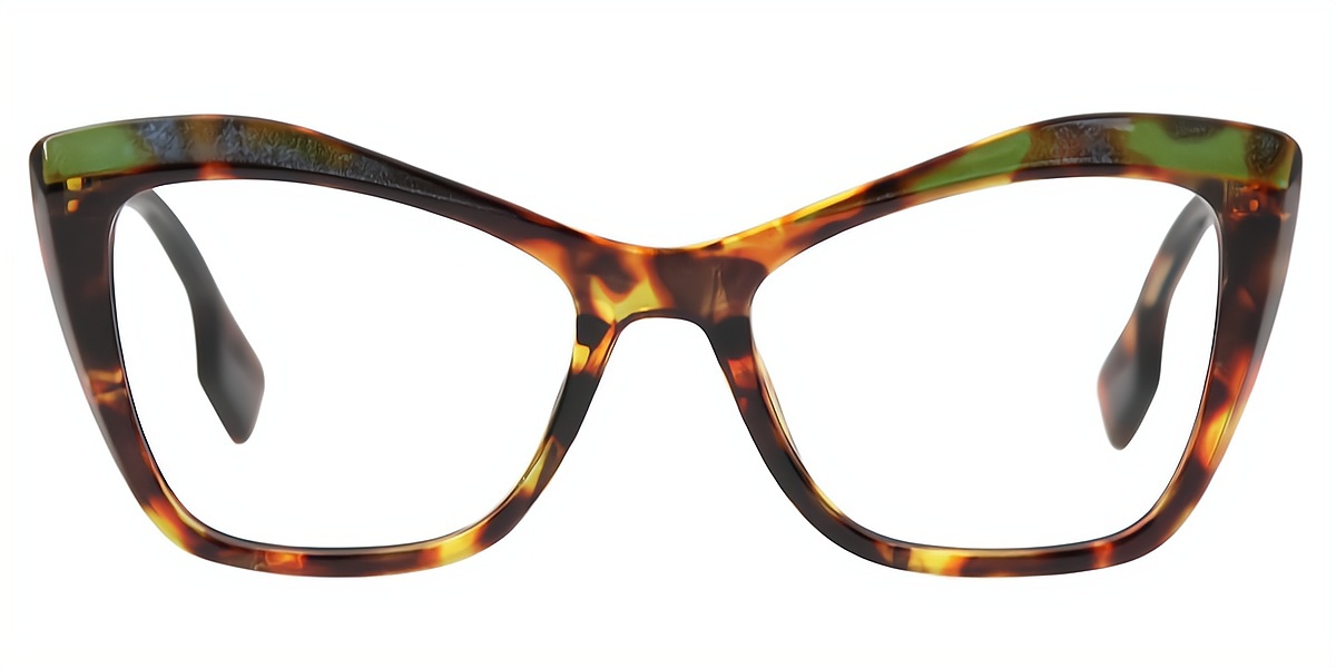 Tortoise Butterfly Modish Plastic Eyeglasses