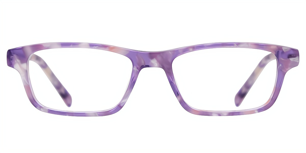Mix Rectangle Simple Acetate Eyeglasses
