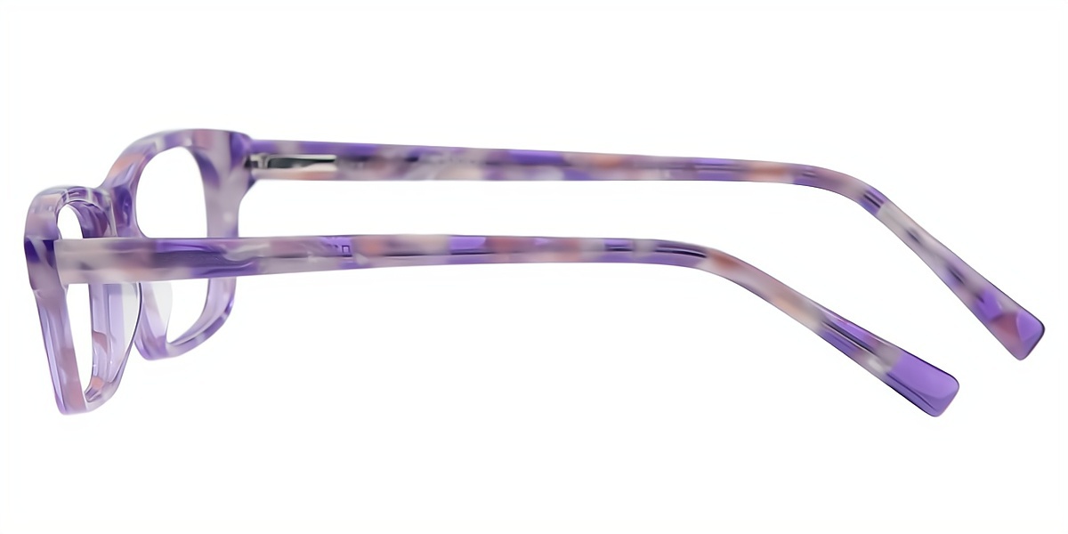 Mix Rectangle Simple Acetate Eyeglasses