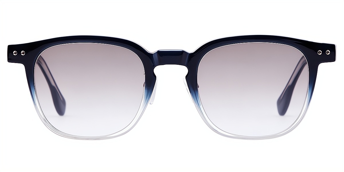 Blue Horn Elaborate Plastic Eyeglasses