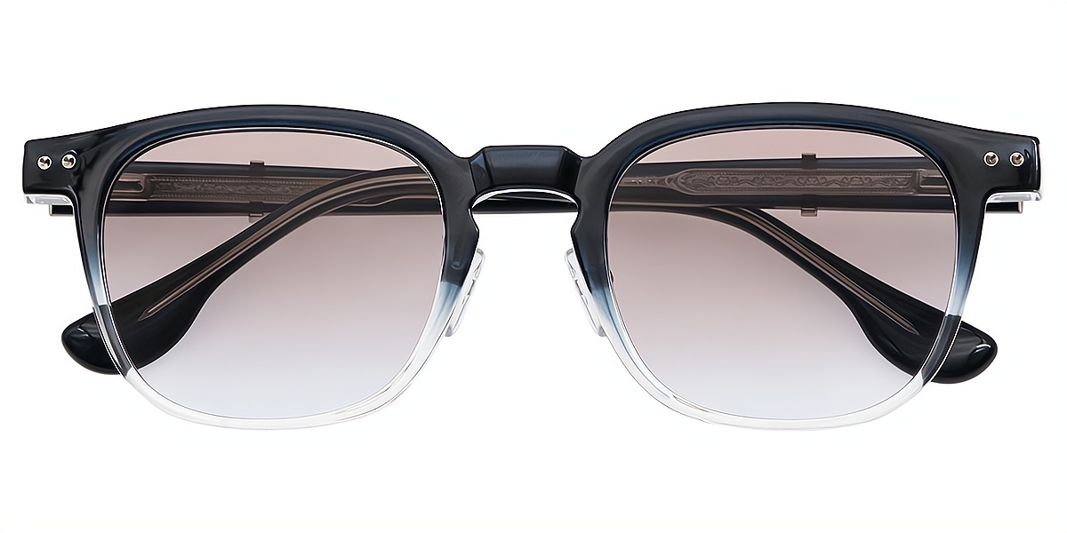 Blue Horn Elaborate Plastic Eyeglasses