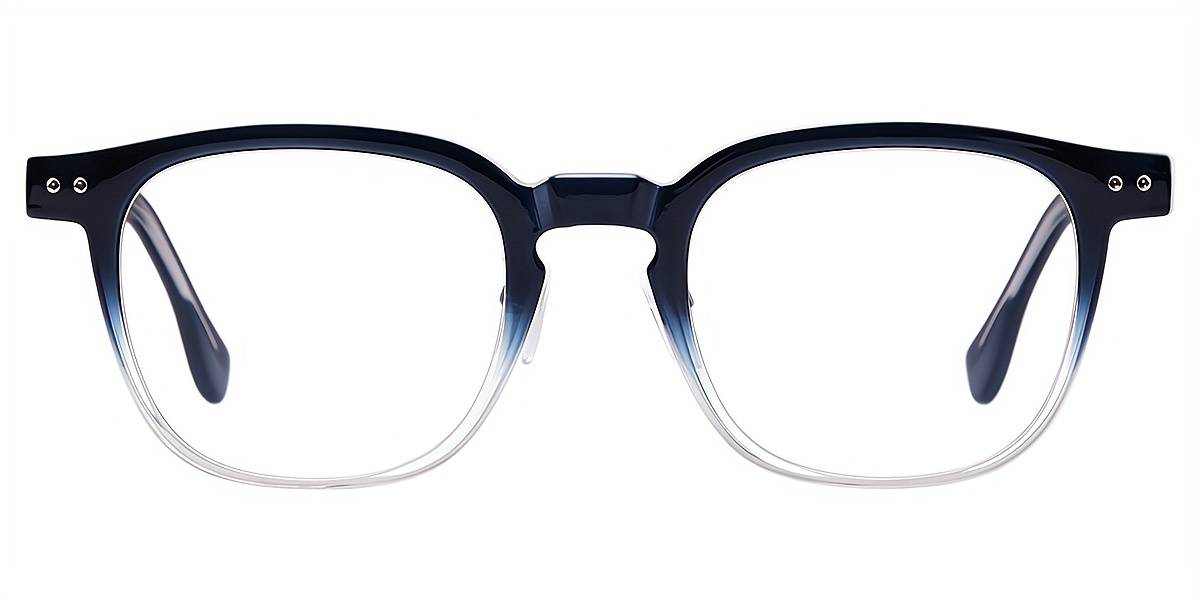 Blue Horn Elaborate Plastic Eyeglasses