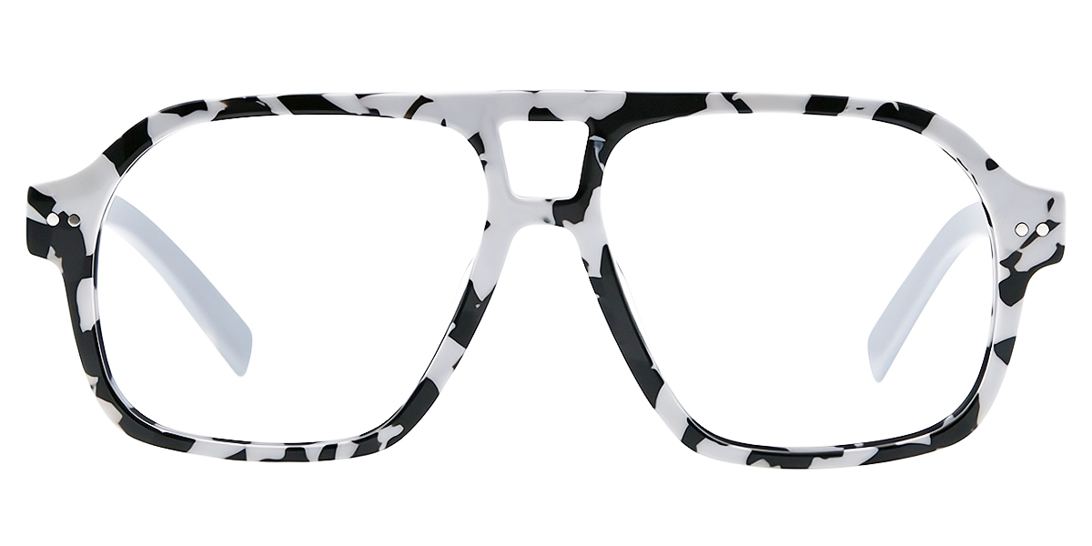 Mix Aviator Classic Oversized Acetate Eyeglasses