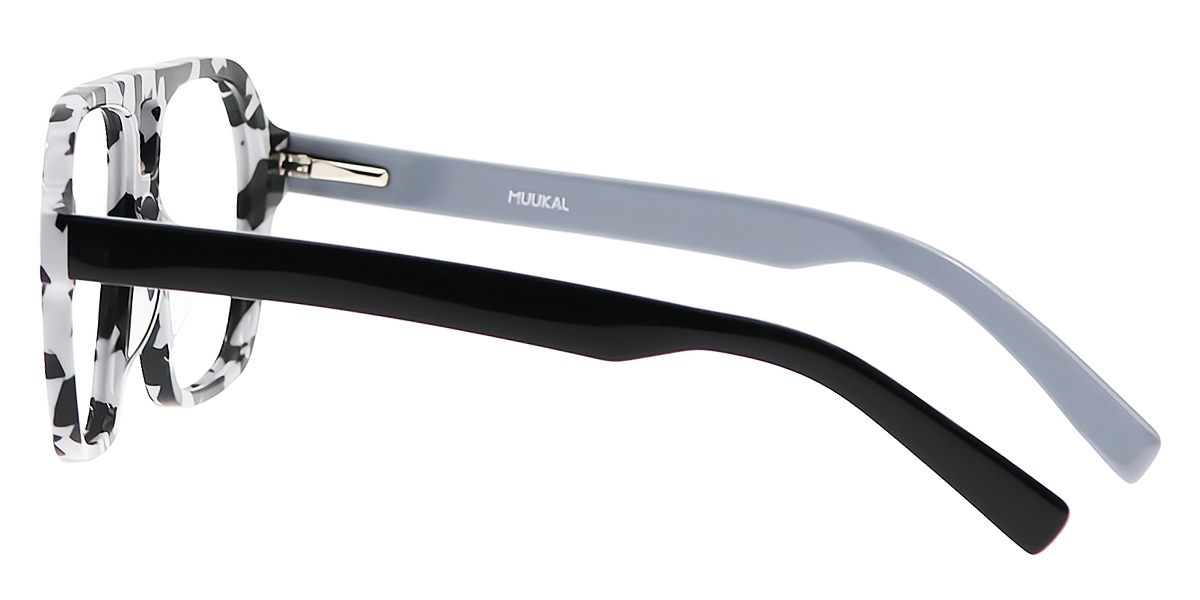 Mix Aviator Classic Oversized Acetate Eyeglasses