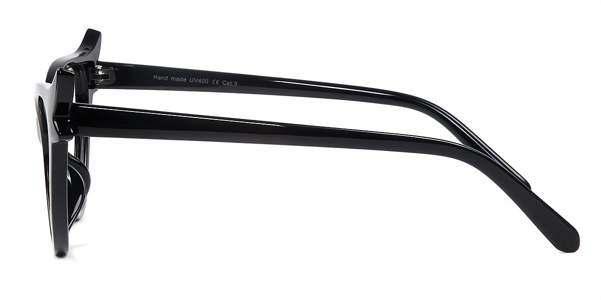 Black Cat Eye Modish Acetate Eyeglasses