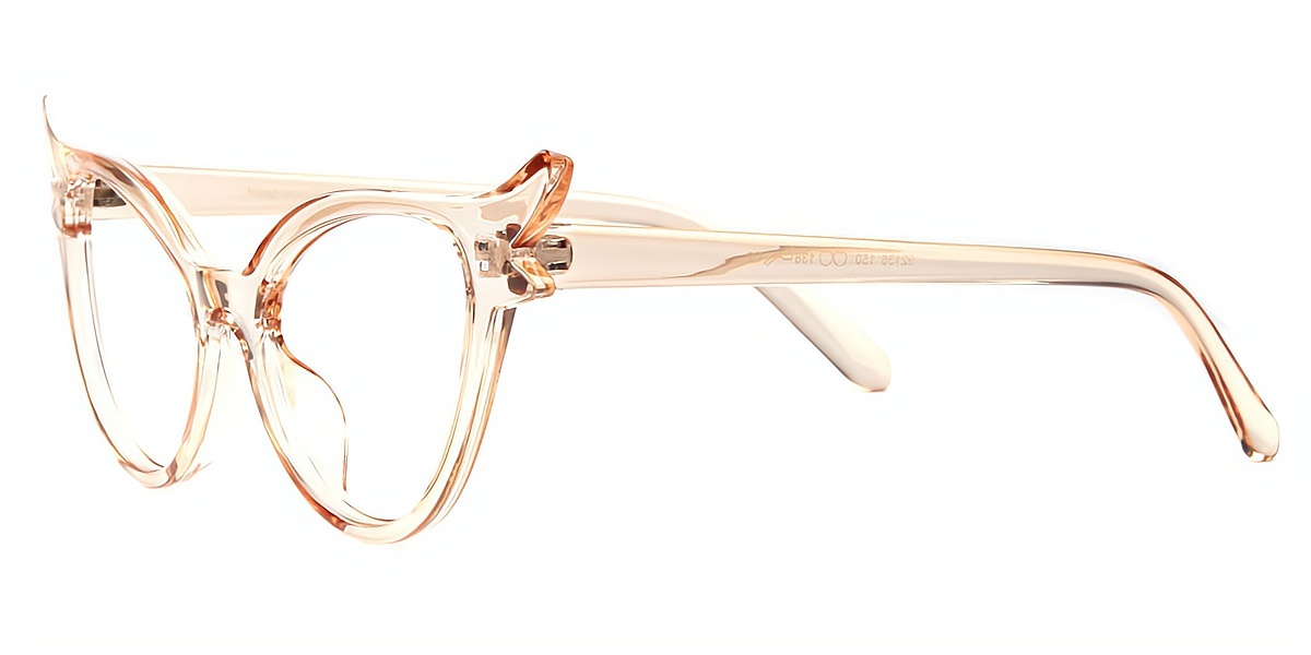 Brown Cat Eye Modish Acetate Eyeglasses