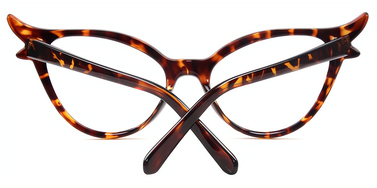 Tortoise Cat Eye Modish Acetate Eyeglasses