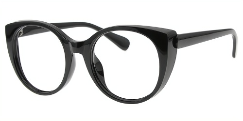 Round Plastic Glasses