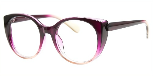 Round Plastic Glasses