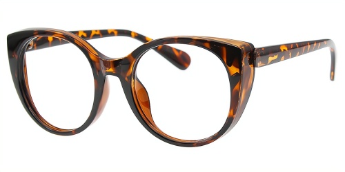 Round Plastic Glasses