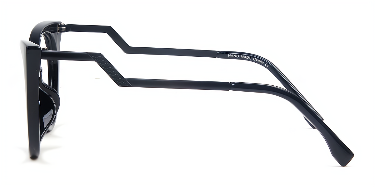 Black Cat Eye Modish Plastic Eyeglasses