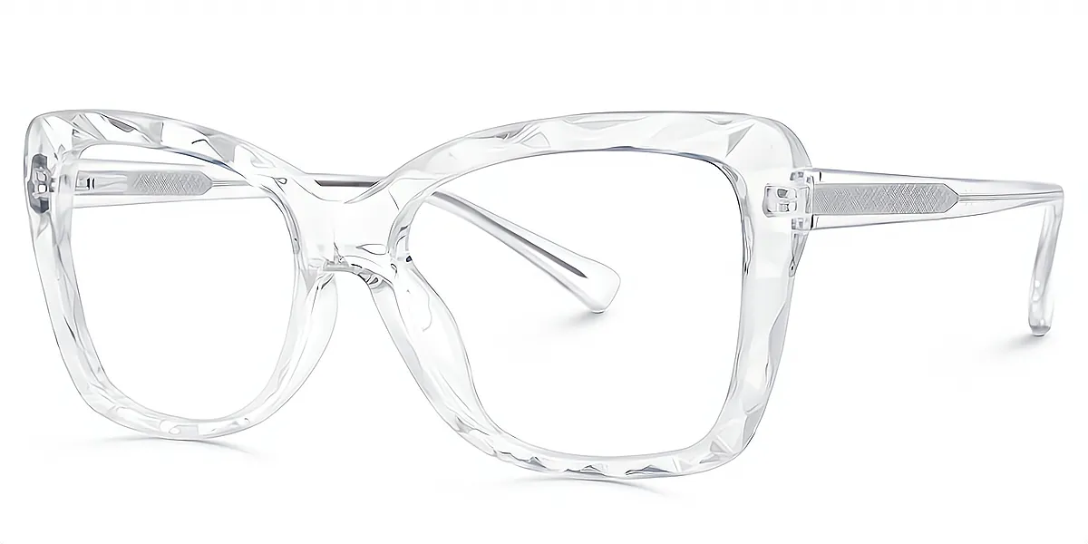 Clear Cat Eye Exquisite TR90 Eyeglasses