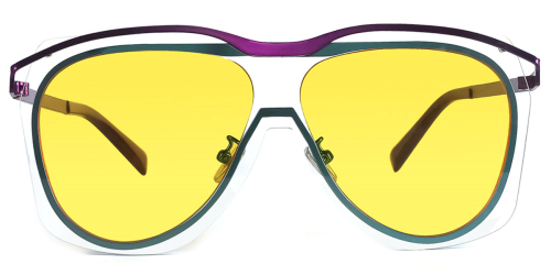 Plastic Aviator Glasses