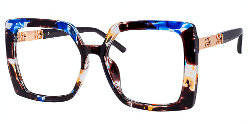 Square Plastic Glasses