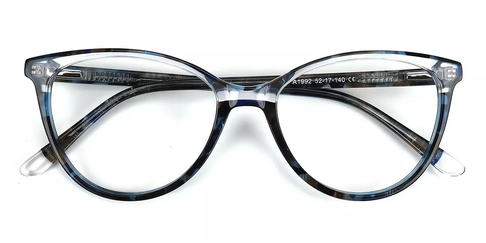 Mix Oval Geek-Chic Acetate Eyeglasses