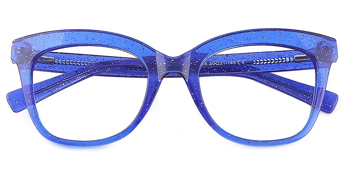 Blue Cat Eye Modish TR90 Eyeglasses