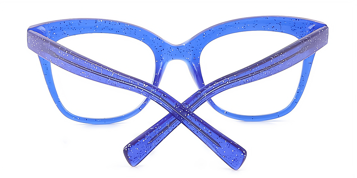 Blue Cat Eye Modish TR90 Eyeglasses