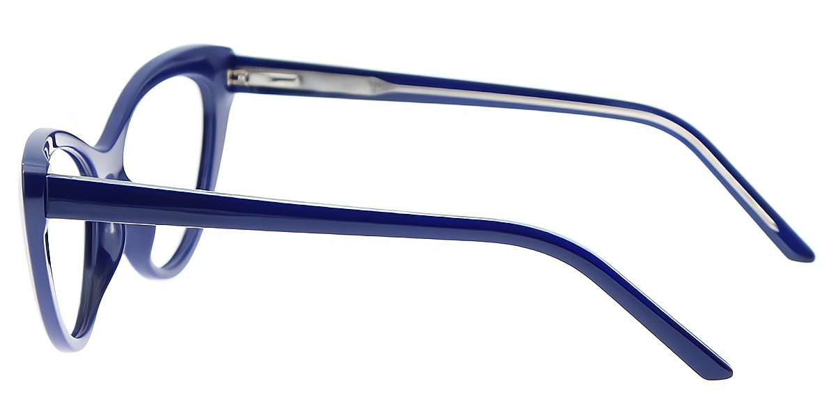 Blue Cat Eye Modish TR90 Eyeglasses