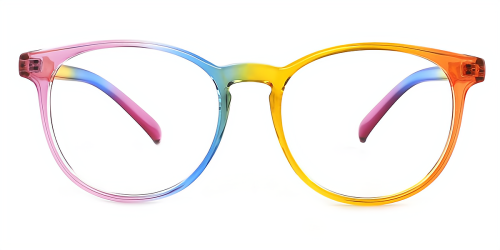 Designer Oval Large Eyeglasses