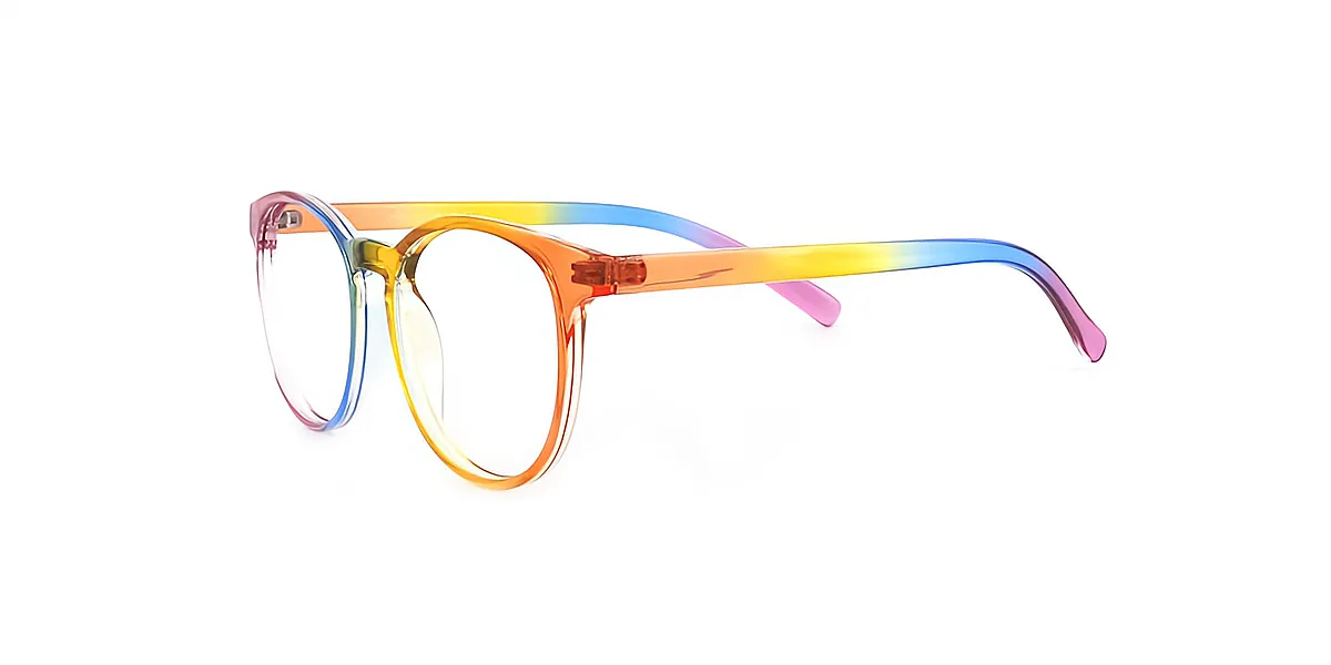 Multicolor Oval Modish TR90 Eyeglasses