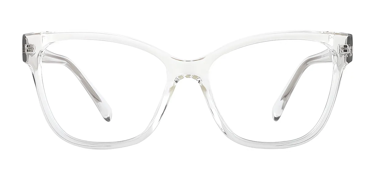 Clear Cat Eye Modish TR90 Eyeglasses