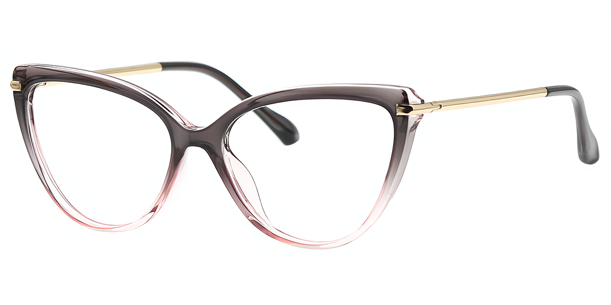 Mix Cat Eye Modish TR90 Eyeglasses