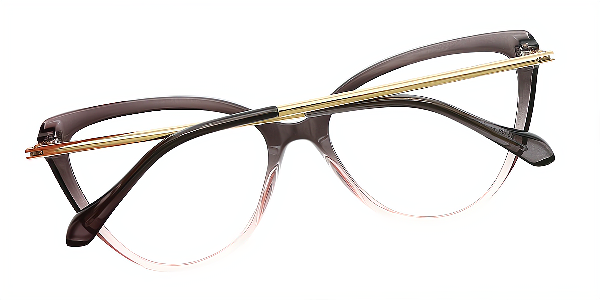 Mix Cat Eye Modish TR90 Eyeglasses