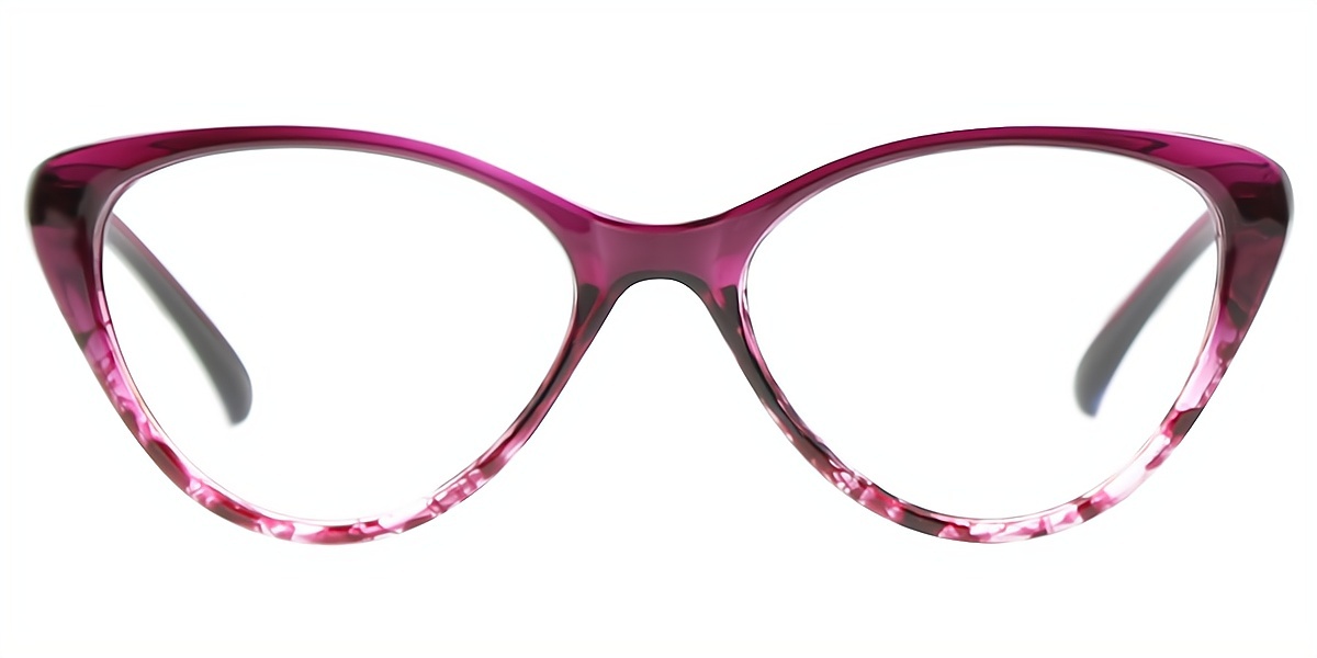 Purple Cat Eye Exquisite TR90 Eyeglasses