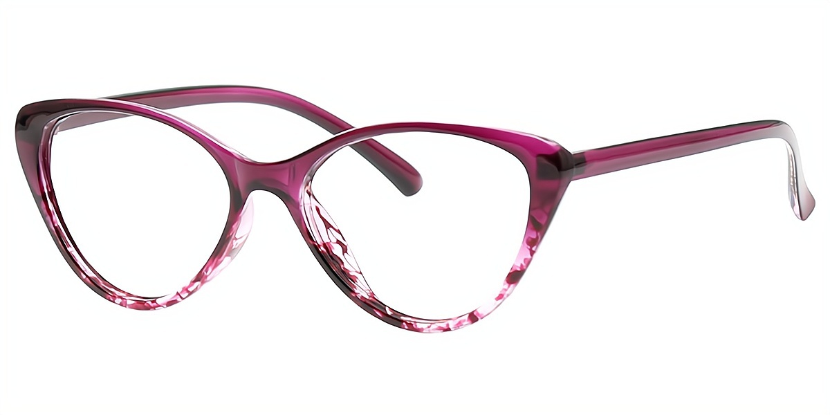 Purple Cat Eye Exquisite TR90 Eyeglasses