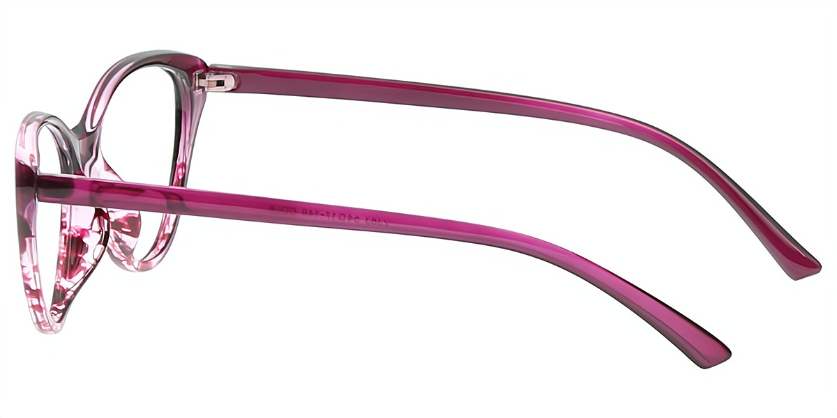 Purple Cat Eye Exquisite TR90 Eyeglasses