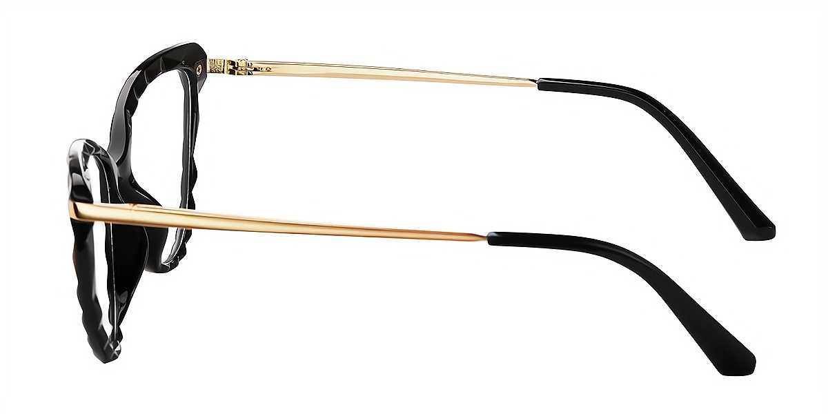 Black Cat Eye Modish TR90 Eyeglasses