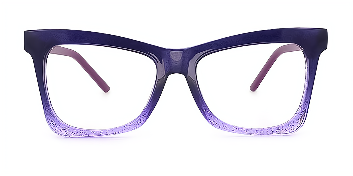 Purple Butterfly Modish TR90 Eyeglasses