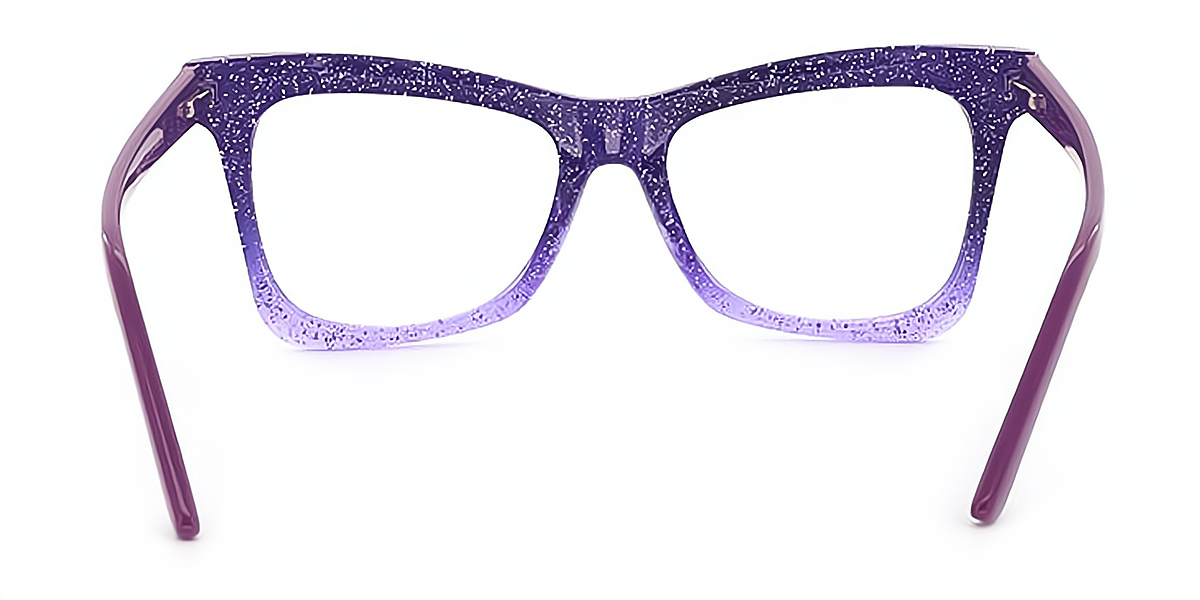 Purple Butterfly Modish TR90 Eyeglasses