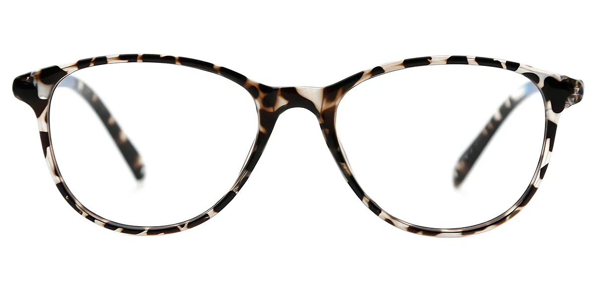 Tortoise Oval Classic TR90 Eyeglasses