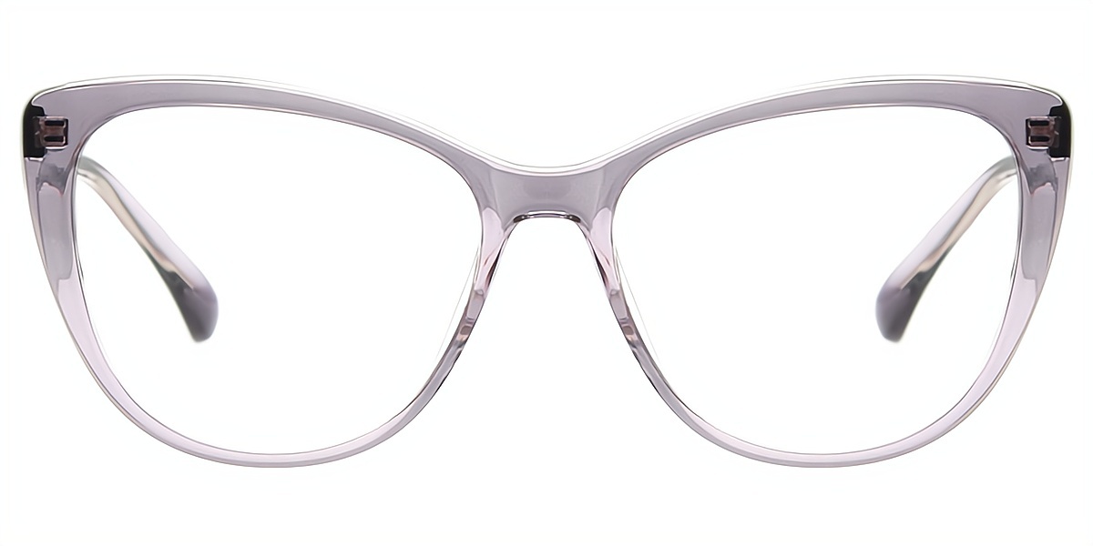 Purple Cat Eye Modish TR90 Eyeglasses