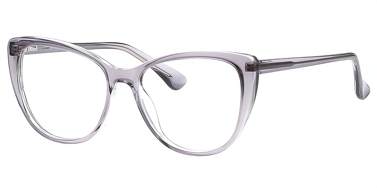 Purple Cat Eye Modish TR90 Eyeglasses