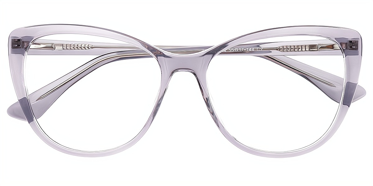 Purple Cat Eye Modish TR90 Eyeglasses