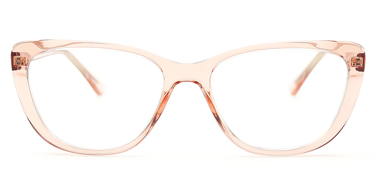 Pink Cat Eye Simple TR90 Eyeglasses