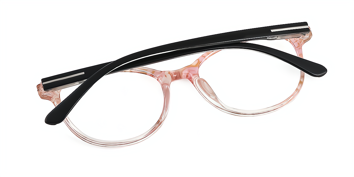 Pink Oval Classic TR90 Eyeglasses