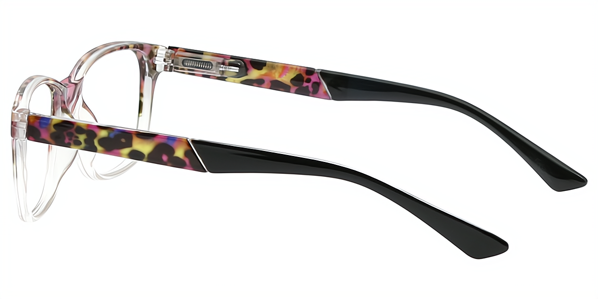 Multicolor Rectangle Classic TR90 Eyeglasses