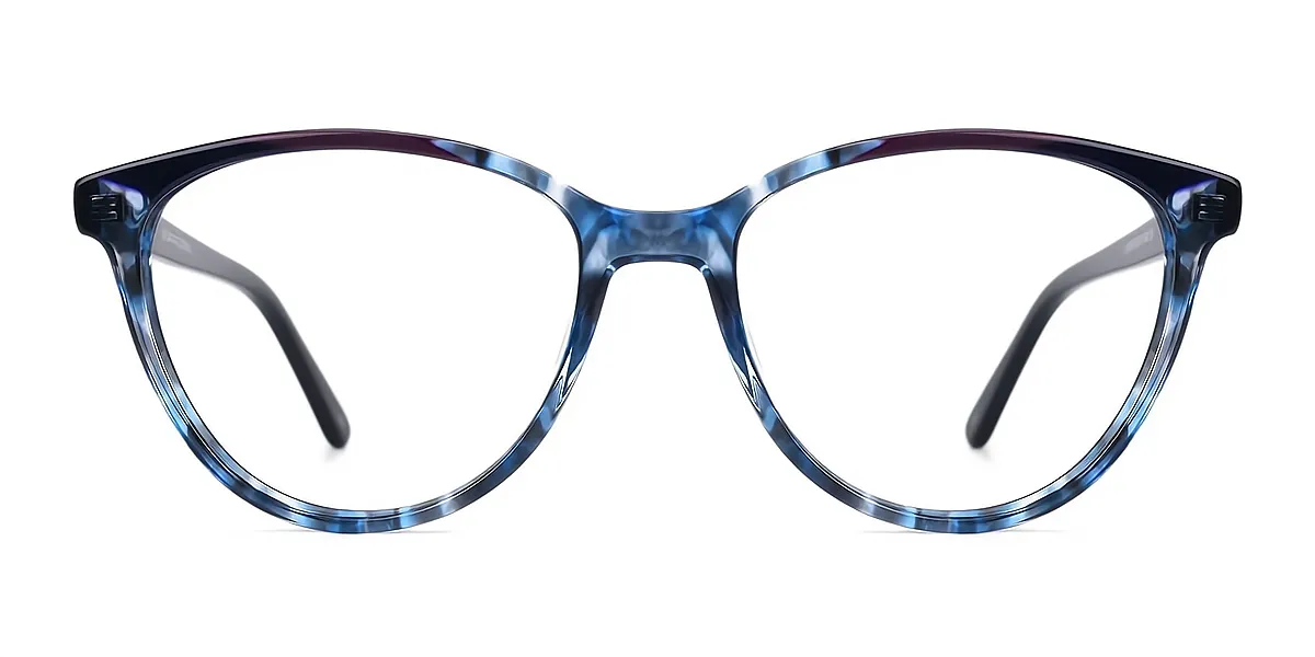 Mix Cat Eye Modish Acetate Eyeglasses